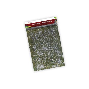 My Village Moss Mat Snow 70x50cm