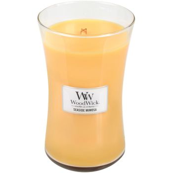 WoodWick large candle seaside mimosa 