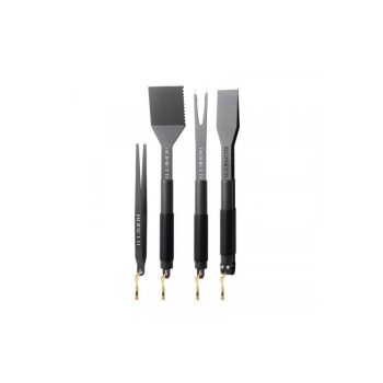Boretti Barbecueset (tang/spatel/vork/pincet)
