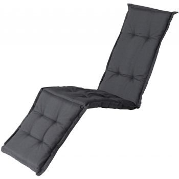 Madison Deckchair Auflage 200x50cm Panama grey